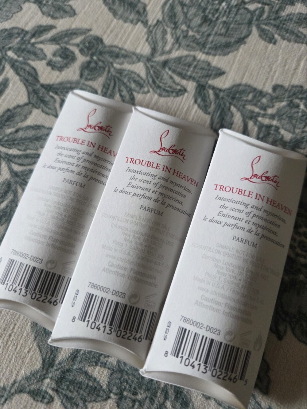 🔥Christian Louboutin Bundle Of 3 Trouble In Heaven Spritz🔥 - Picture 2 of 4